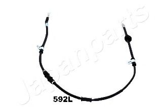 Трос ручного тормоза JAPANPARTS BC-592L Трос ручного тормоза JAPANPARTS BC-592L