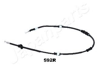 Трос ручного тормоза JAPANPARTS BC-592R Трос ручного тормоза JAPANPARTS BC-592R