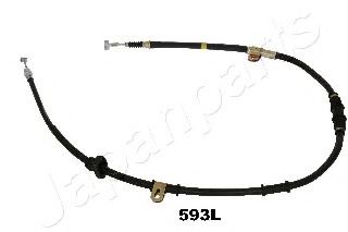Трос ручного тормоза JAPANPARTS BC-593L Трос ручного тормоза JAPANPARTS BC-593L