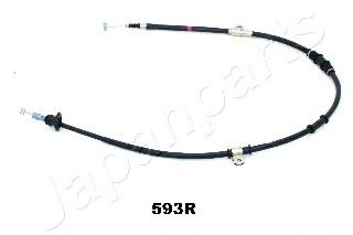 Трос ручного тормоза JAPANPARTS BC-593R Трос ручного тормоза JAPANPARTS BC-593R