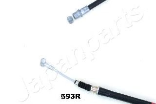 Трос ручного тормоза JAPANPARTS BC-593R