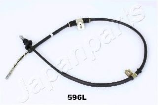 Трос ручного тормоза JAPANPARTS BC-596L Трос ручного тормоза JAPANPARTS BC-596L