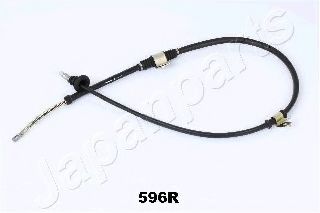 Трос ручного тормоза JAPANPARTS BC-596R Трос ручного тормоза JAPANPARTS BC-596R