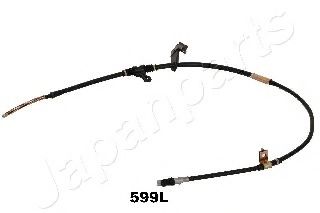 Трос ручного тормоза JAPANPARTS BC-599L Трос ручного тормоза JAPANPARTS BC-599L