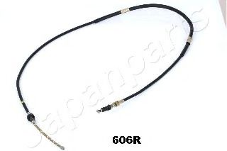 Трос ручного тормоза JAPANPARTS BC-606R Трос ручного тормоза JAPANPARTS BC-606R
