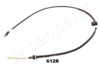 Трос ручного тормоза JAPANPARTS BC-612R Трос ручного тормоза JAPANPARTS BC-612R