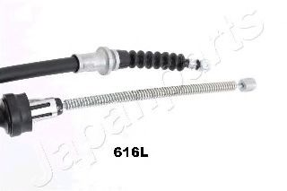 Трос ручного тормоза JAPANPARTS BC-616L