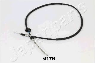 Трос ручного тормоза JAPANPARTS BC-617R Трос ручного тормоза JAPANPARTS BC-617R