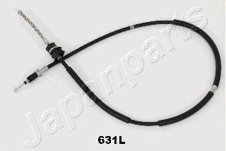 Трос ручного тормоза JAPANPARTS BC-631L Трос ручного тормоза JAPANPARTS BC-631L