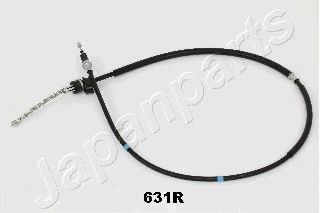 Трос ручного тормоза JAPANPARTS BC-631R Трос ручного тормоза JAPANPARTS BC-631R