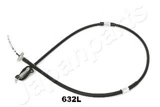 Трос ручного тормоза JAPANPARTS BC-632L Трос ручного тормоза JAPANPARTS BC-632L