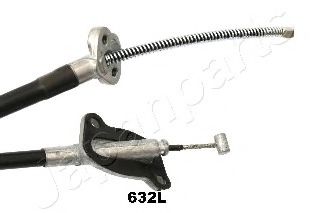 Трос ручного тормоза JAPANPARTS BC-632L
