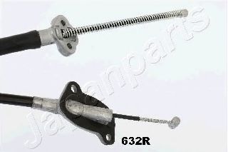 Трос ручного тормоза JAPANPARTS BC-632R