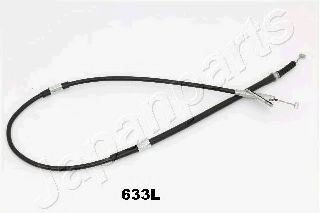 Трос ручного тормоза JAPANPARTS BC-633L Трос ручного тормоза JAPANPARTS BC-633L
