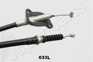 Трос ручного тормоза JAPANPARTS BC-633L