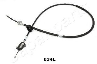 Трос ручного тормоза JAPANPARTS BC-634L Трос ручного тормоза JAPANPARTS BC-634L