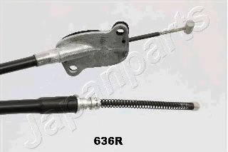 Трос ручного тормоза JAPANPARTS BC-636R