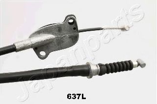 Трос ручного тормоза JAPANPARTS BC-637L