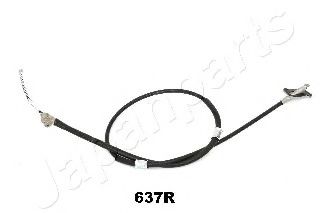 Трос ручного тормоза JAPANPARTS BC-637R Трос ручного тормоза JAPANPARTS BC-637R
