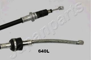 Трос ручного тормоза JAPANPARTS BC-640L