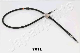 Трос ручного тормоза JAPANPARTS BC-701L Трос ручного тормоза JAPANPARTS BC-701L
