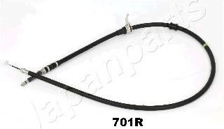 Трос ручного тормоза JAPANPARTS BC-701R Трос ручного тормоза JAPANPARTS BC-701R