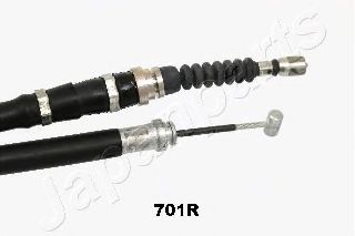 Трос ручного тормоза JAPANPARTS BC-701R