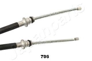 Трос ручного тормоза JAPANPARTS BC-706 Трос ручного тормоза JAPANPARTS BC-706