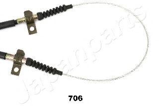 Трос ручного тормоза JAPANPARTS BC-706