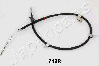 Трос ручного тормоза JAPANPARTS BC-712R Трос ручного тормоза JAPANPARTS BC-712R