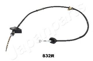 Трос ручного тормоза JAPANPARTS BC-832R Трос ручного тормоза JAPANPARTS BC-832R