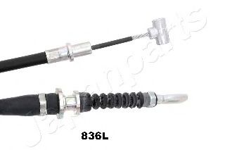 Трос ручного тормоза JAPANPARTS BC-836L