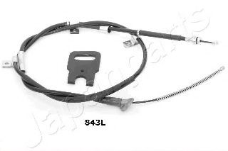 Трос ручного тормоза JAPANPARTS BC-843L Трос ручного тормоза JAPANPARTS BC-843L