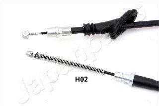 Трос ручного тормоза JAPANPARTS BC-H02