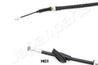 Трос ручного тормоза JAPANPARTS BC-H03