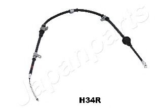 Трос ручного тормоза JAPANPARTS BC-H34R Трос ручного тормоза JAPANPARTS BC-H34R