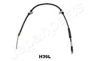 Трос ручного тормоза JAPANPARTS BC-H36L Трос ручного тормоза JAPANPARTS BC-H36L