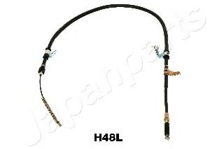 Трос ручного тормоза JAPANPARTS BC-H48L Трос ручного тормоза JAPANPARTS BC-H48L