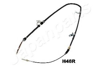 Трос ручного тормоза JAPANPARTS BC-H48R Трос ручного тормоза JAPANPARTS BC-H48R