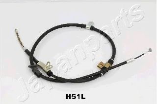 Трос ручного тормоза JAPANPARTS BC-H51L Трос ручного тормоза JAPANPARTS BC-H51L