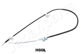 Трос ручного тормоза JAPANPARTS BC-H60L Трос ручного тормоза JAPANPARTS BC-H60L