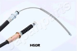 Трос ручного тормоза JAPANPARTS BC-H60R