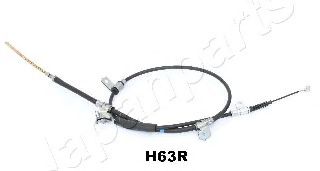 Трос ручного тормоза JAPANPARTS BC-H63R Трос ручного тормоза JAPANPARTS BC-H63R