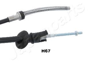 Трос ручного тормоза JAPANPARTS BC-H67