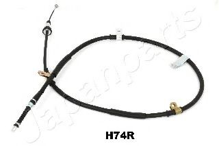 Трос ручного тормоза JAPANPARTS BC-H74R Трос ручного тормоза JAPANPARTS BC-H74R