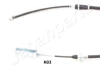 Трос ручного тормоза JAPANPARTS BC-K03