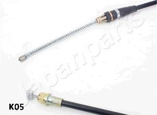 Трос ручного тормоза JAPANPARTS BC-K05