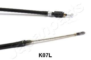 Трос ручного тормоза JAPANPARTS BC-K07L