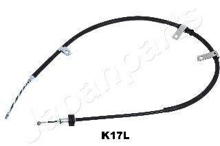 Трос ручного тормоза JAPANPARTS BC-K17L Трос ручного тормоза JAPANPARTS BC-K17L