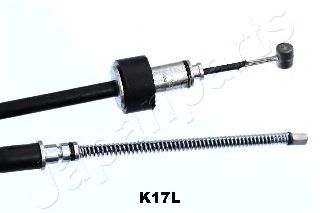 Трос ручного тормоза JAPANPARTS BC-K17L